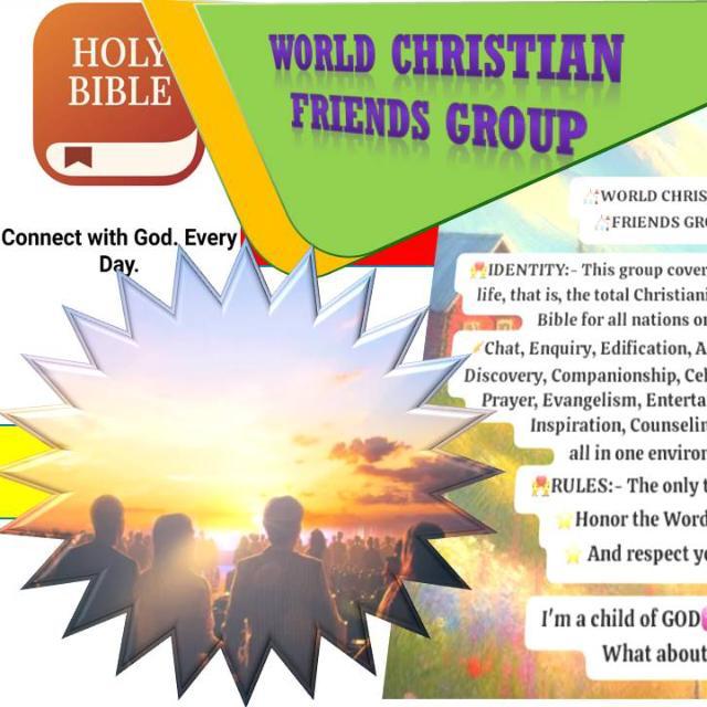 Join 💒WORLD CHRISTIAN FRIENDS💒 WhatsApp Group