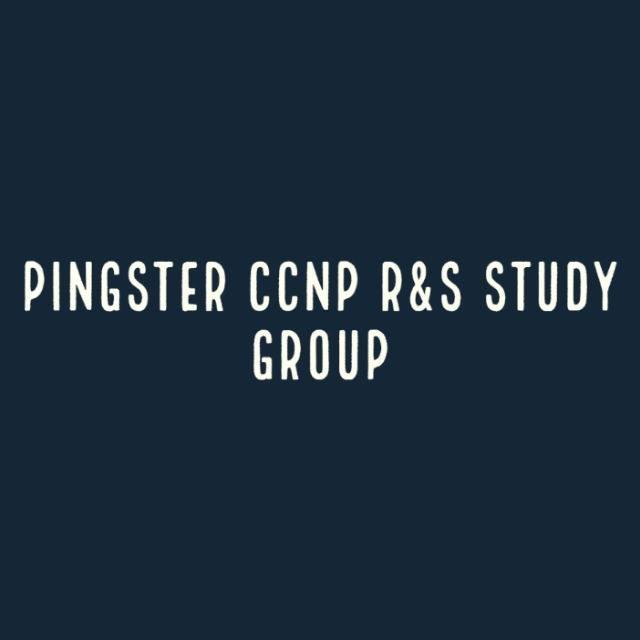 Join Pingster CCNP R&S group WhatsApp Group