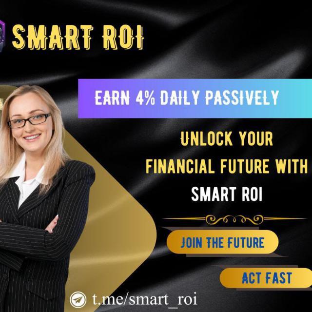 Join Smart Roi without Team Daily Earning ✨💵💹 WhatsApp Group